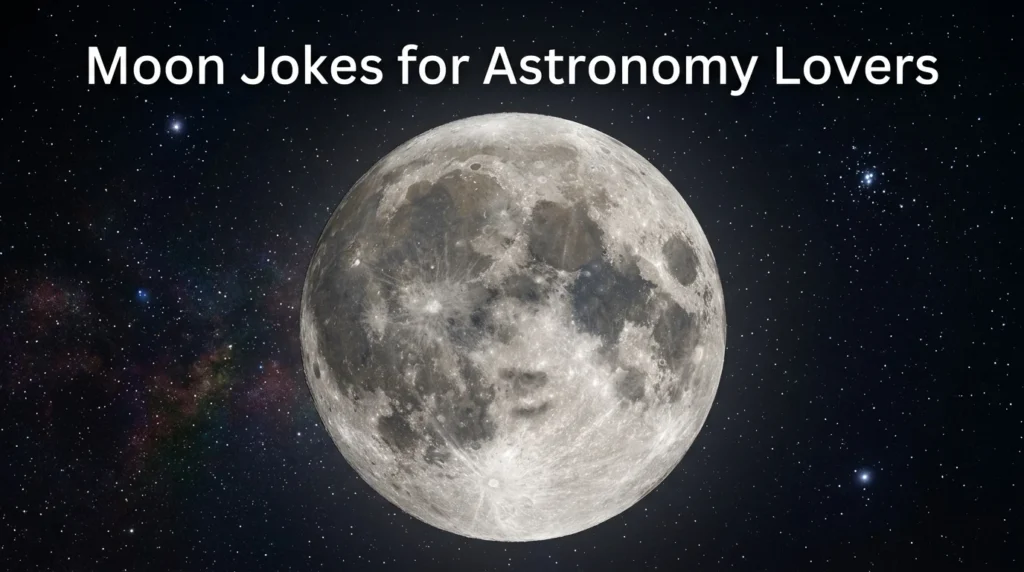 Moon Jokes for Astronomy Lovers