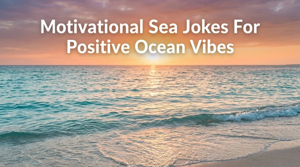 Motivational Sea Jokes For Positive Ocean Vibes