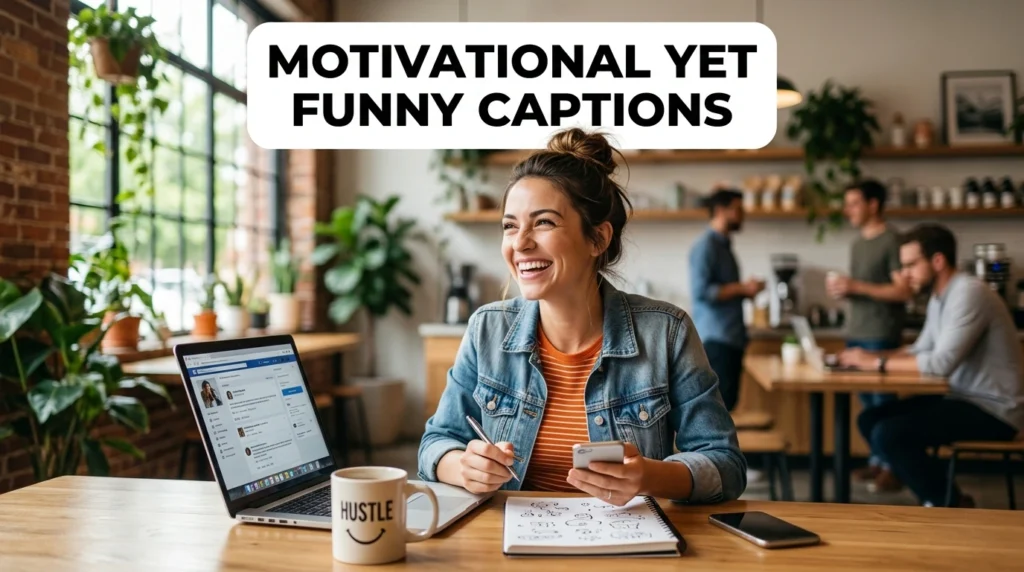 motivational yet funny captions