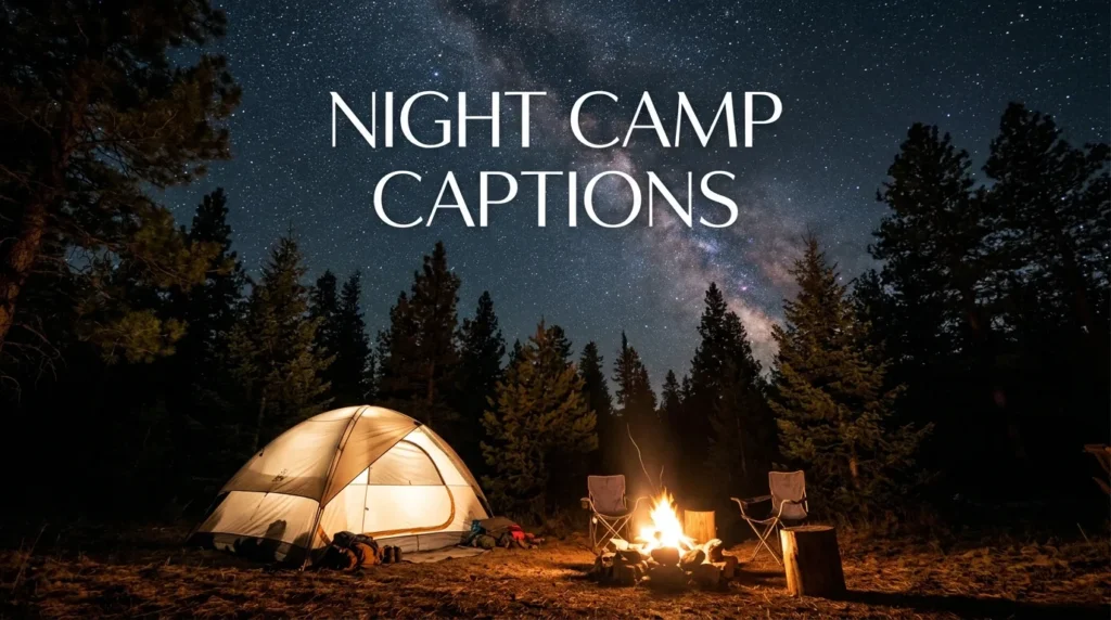 night camp captions