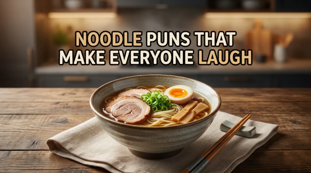 Noodle Puns That Make Everyone Laugh