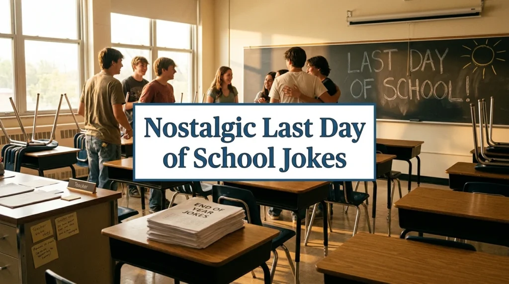 Nostalgic Last Day of School Jokes