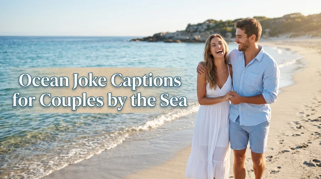 Ocean Joke Captions for Couples by the Sea