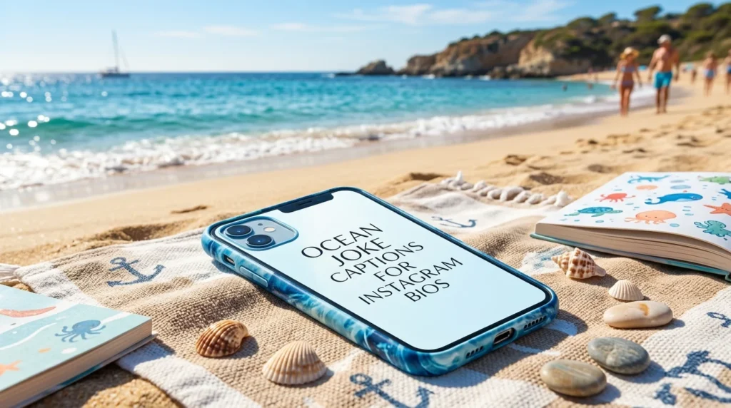 Ocean Joke Captions for Instagram Bios
