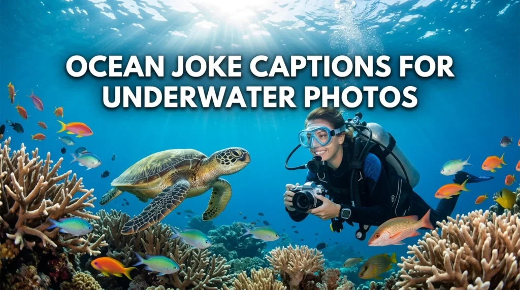 Ocean Joke Captions for Underwater Photos