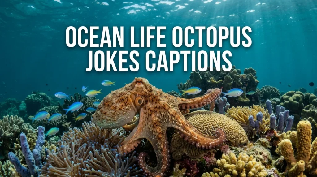 Ocean Life Octupus Jokes Captions