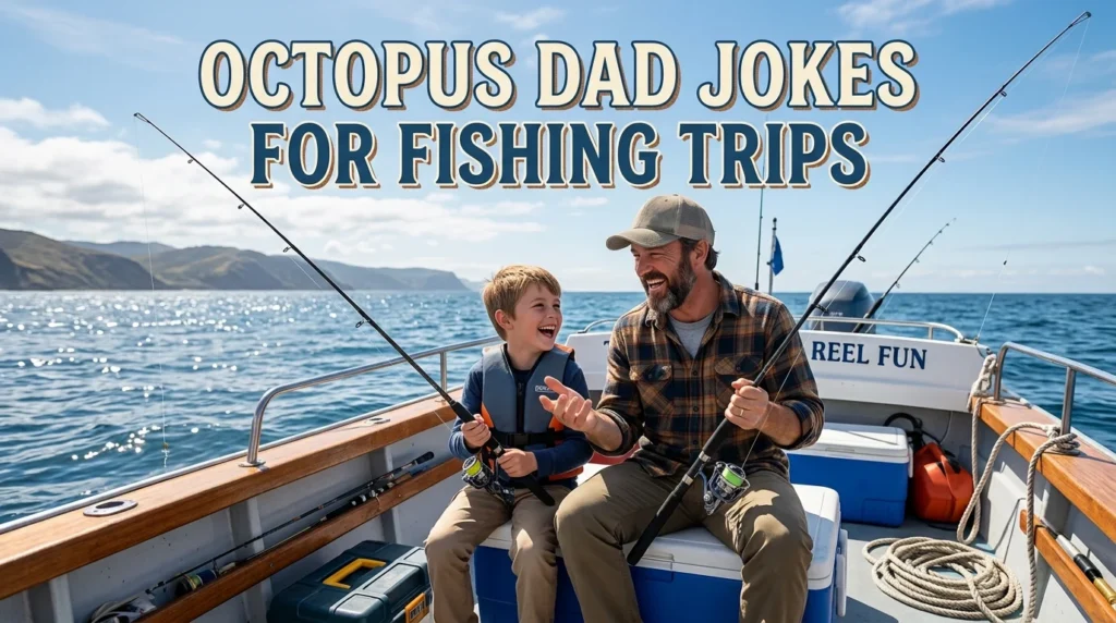 Octopus Dad Jokes for Fishing Trips