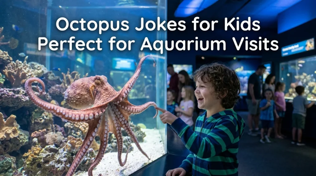 Octopus Jokes for Kids Perfect for Aquarium Visits