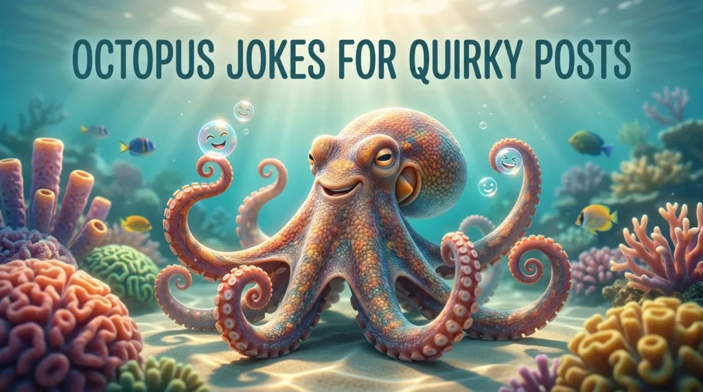 Octopus Jokes for Quirky Posts