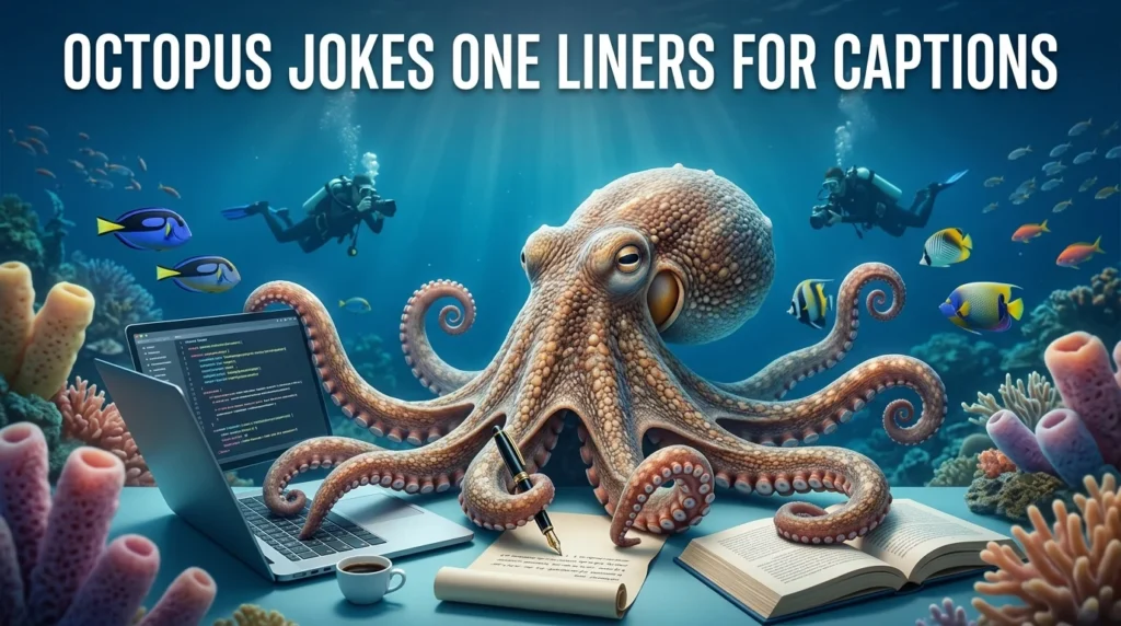 Octupus Jokes One Liners For Captions