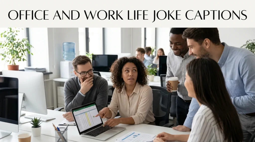 office and work life joke captions