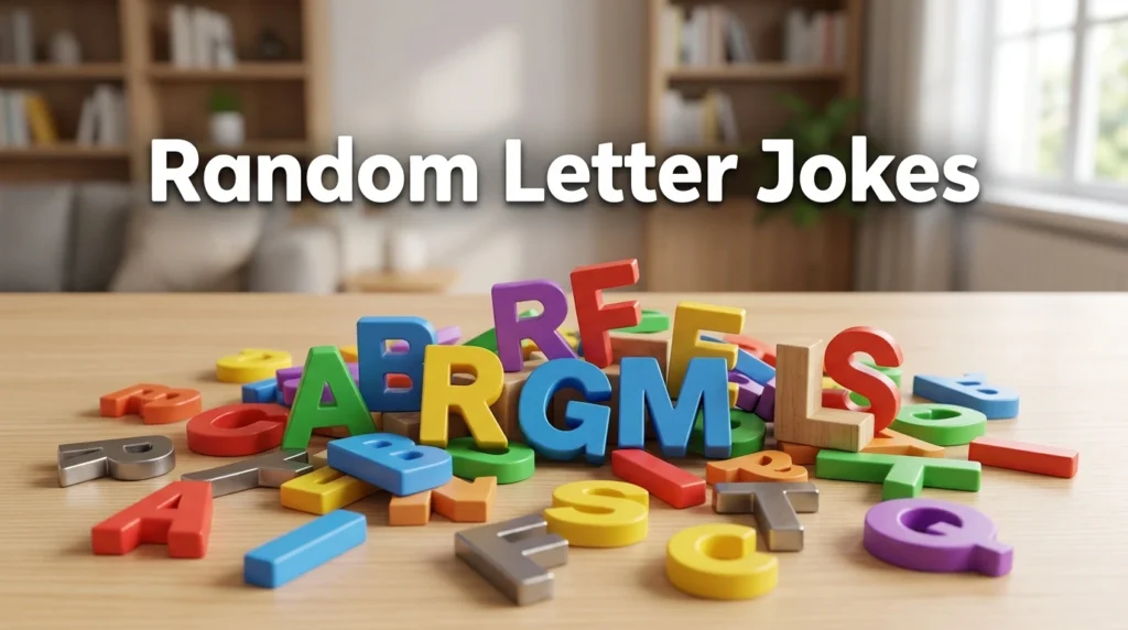 random letter jokes