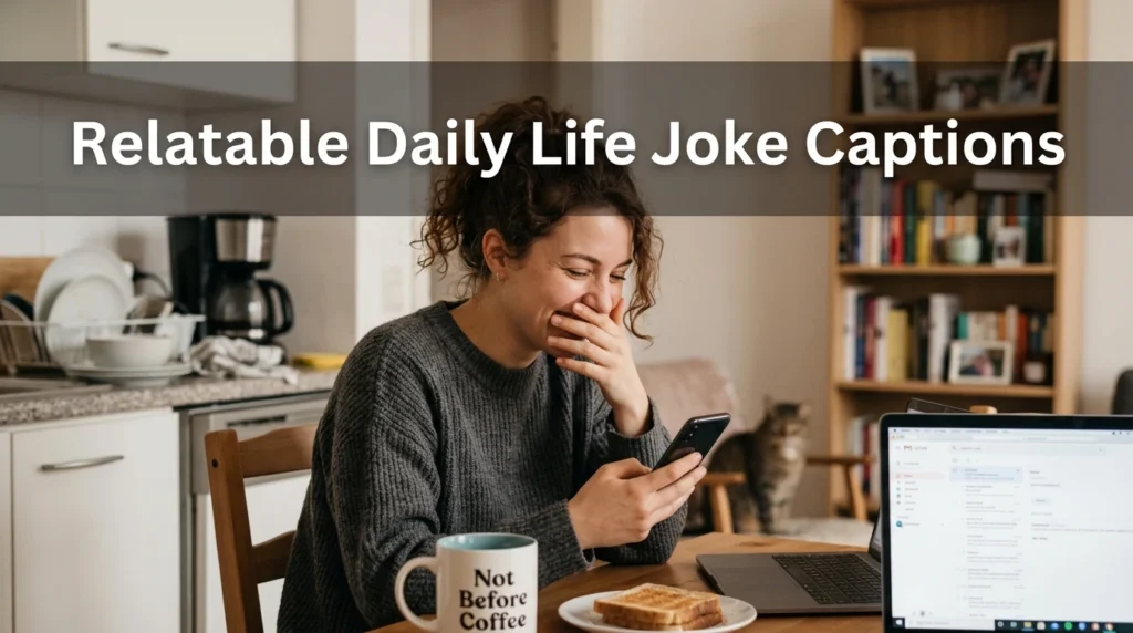 relatable daily life jokes captions