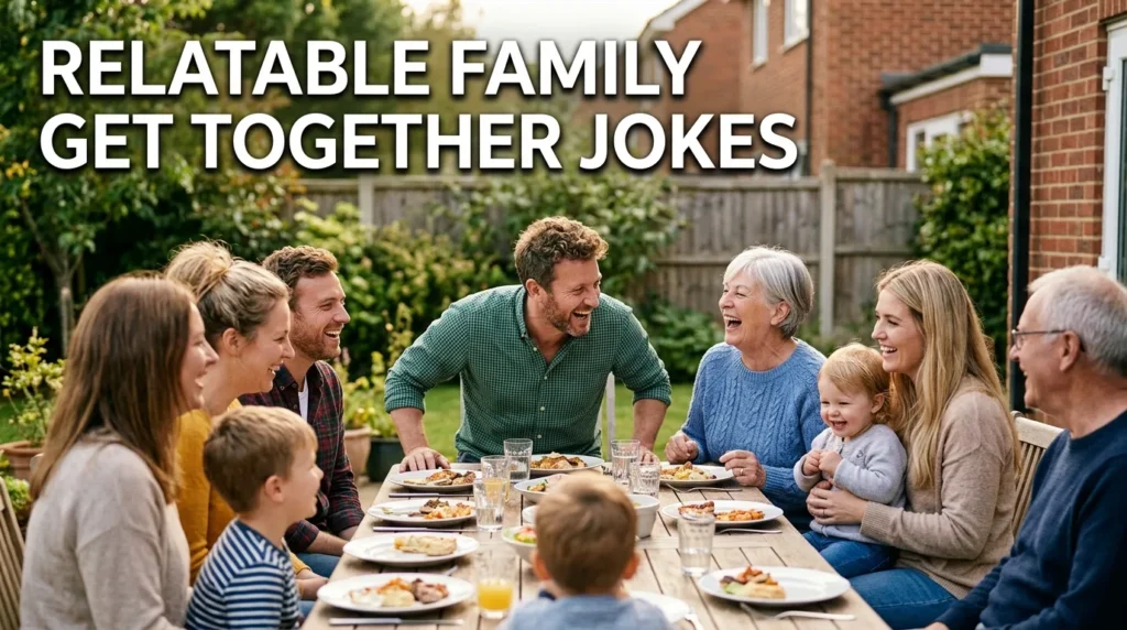 relatable family get together jokes