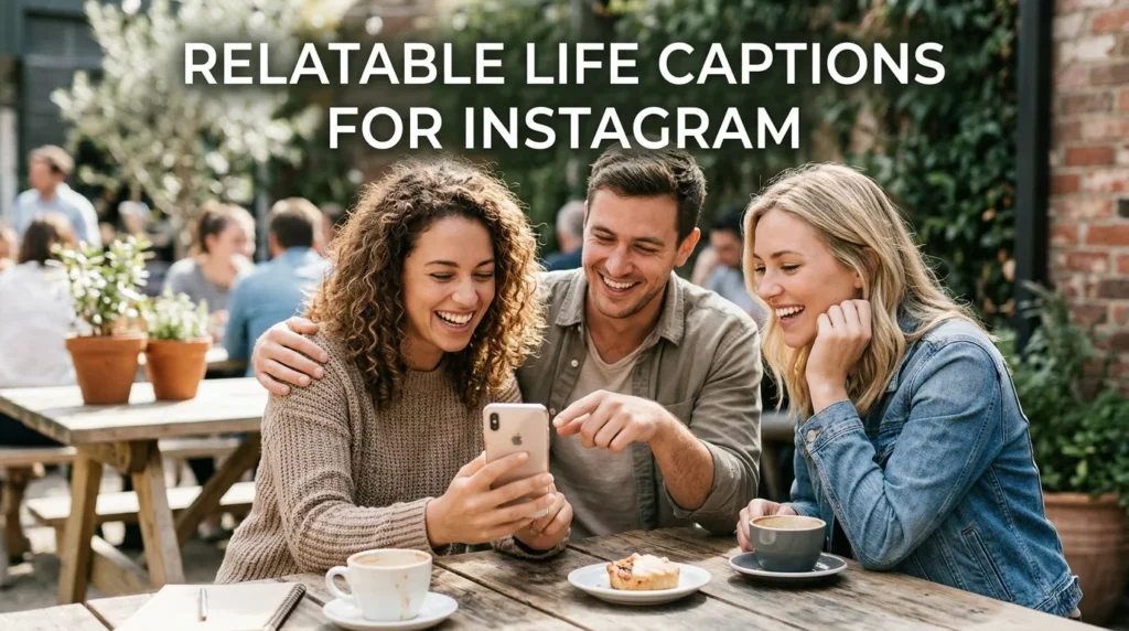 relatable life captions for instagram