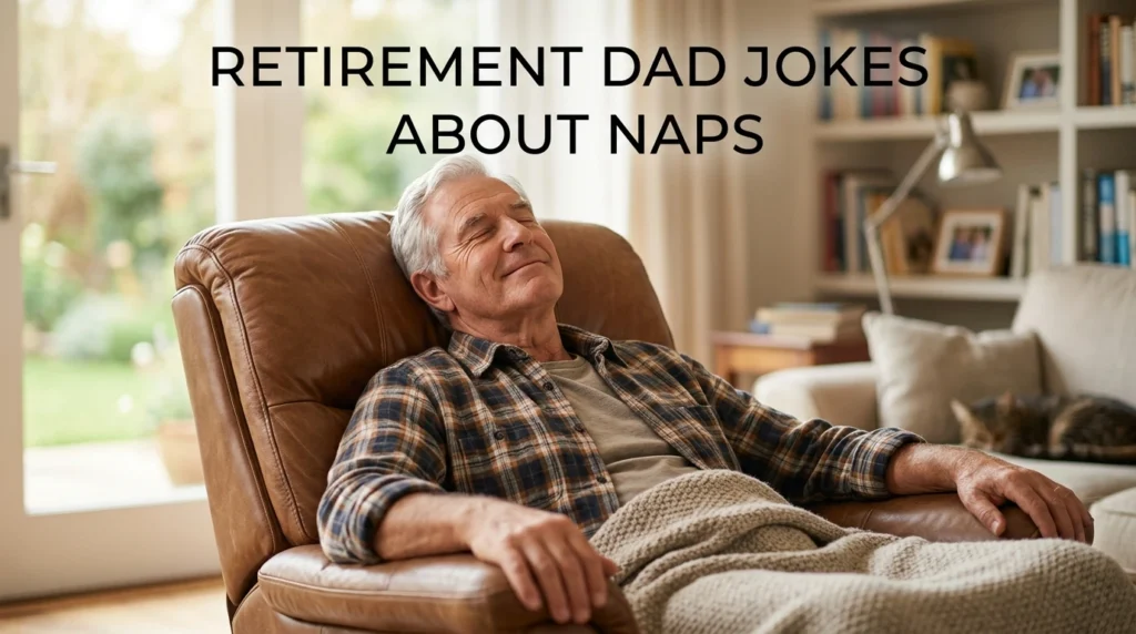 Retirement Dad Jokes About Naps