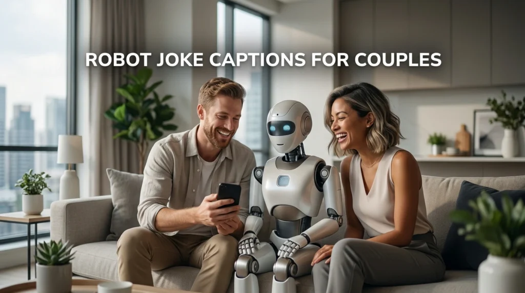 Robot Joke Captions for Couples