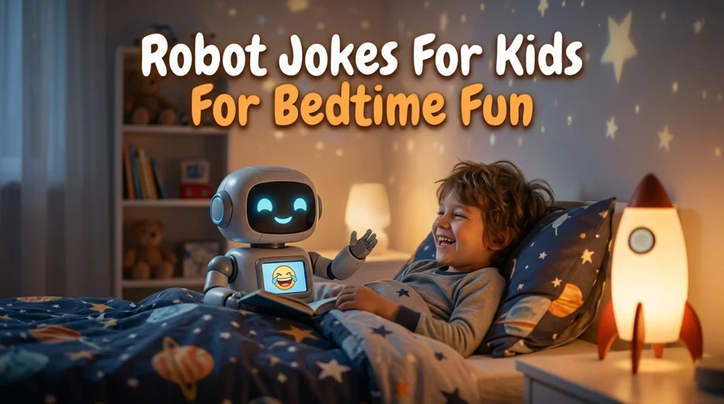 Robot Jokes For Kids For Bedtime Fun