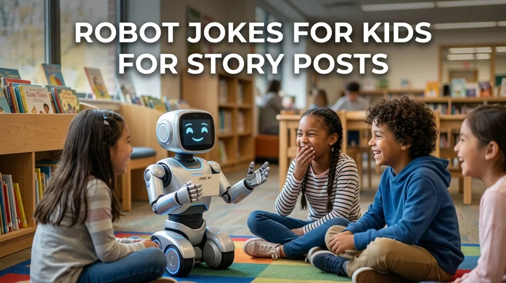 Robot Jokes For Kids For Story Posts
