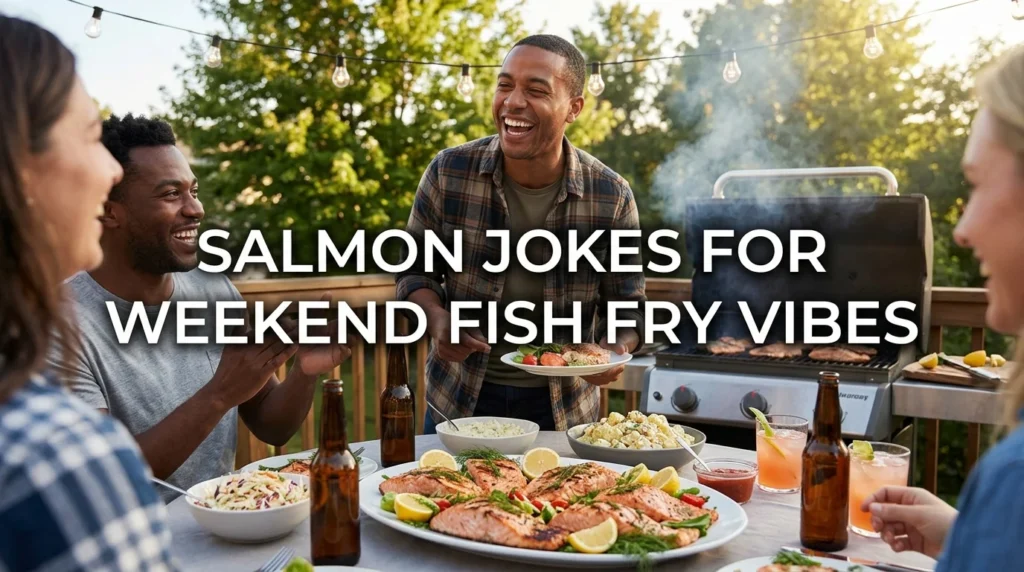 Salmon Jokes For Weekend Fish Fry Vibes