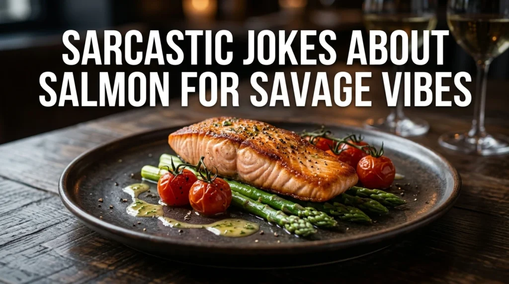 Sarcastic Jokes About Salmon For Savage Vibes