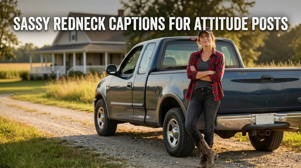 sassy redneck captions for attitude posts