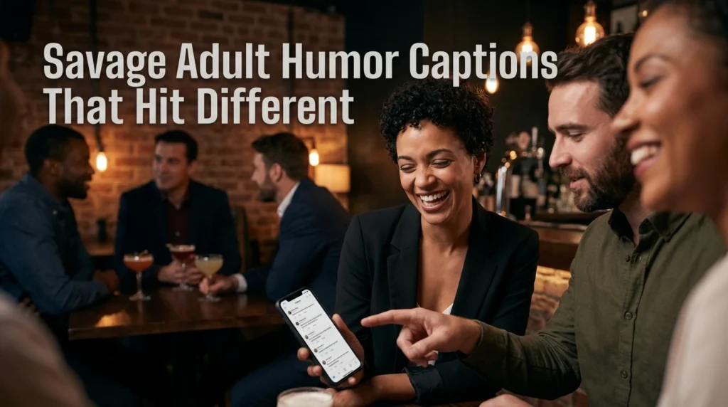 Savage Adult Humor Captions That Hit Different