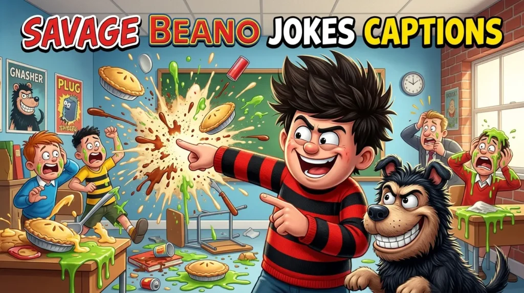 savage Beano jokes captions