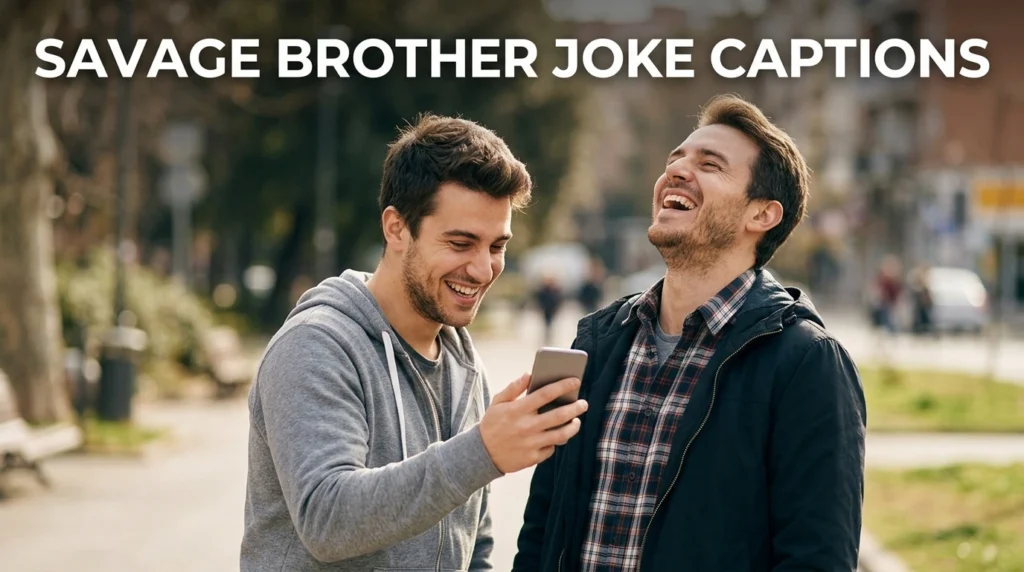savage brother joke captions