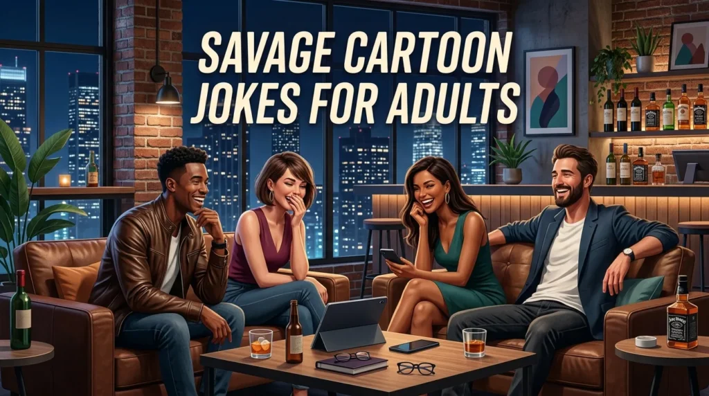 savage cartoon jokes for adults