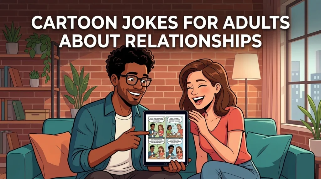 cartoon jokes for adults about relationships