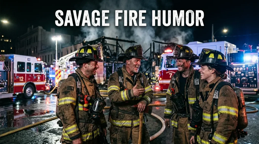 savage fire humor