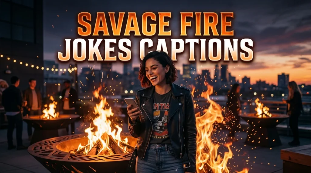 savage fire jokes captions