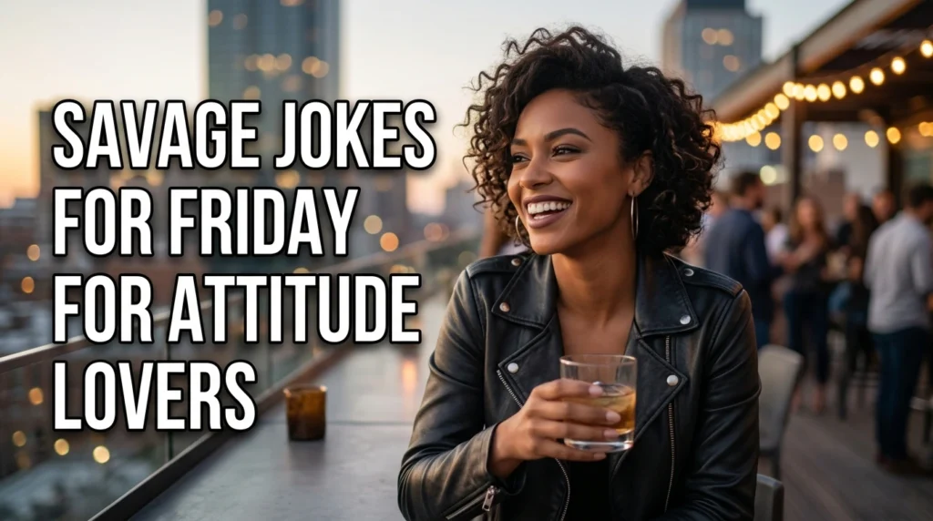 Savage Jokes for Friday for Attitude Lovers