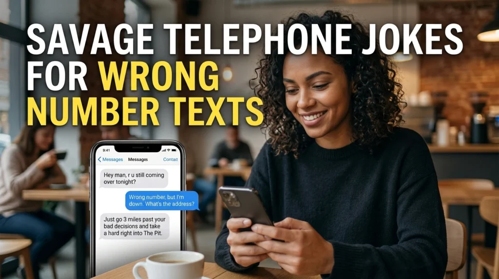 Savage Telephone Jokes For Wrong Number Texts