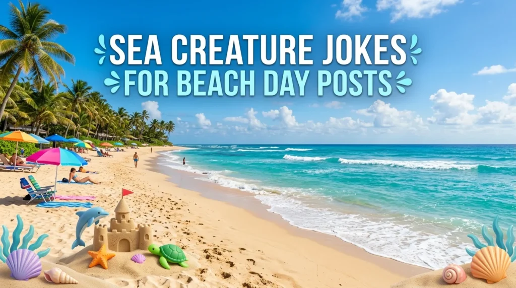 Sea Creature Jokes for Beach Day Posts