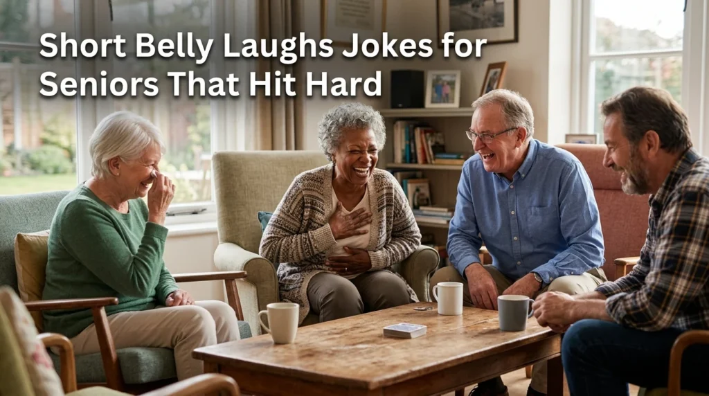 Short Belly Laughs Jokes for Seniors That Hit Hard
