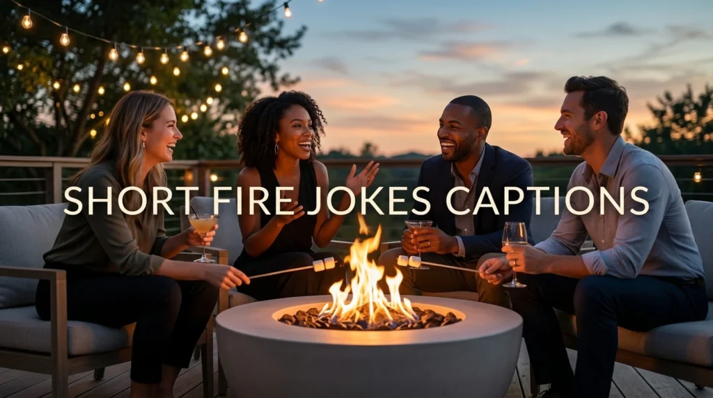 short fire jokes captions