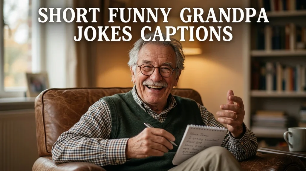 short funny grandpa jokes captions