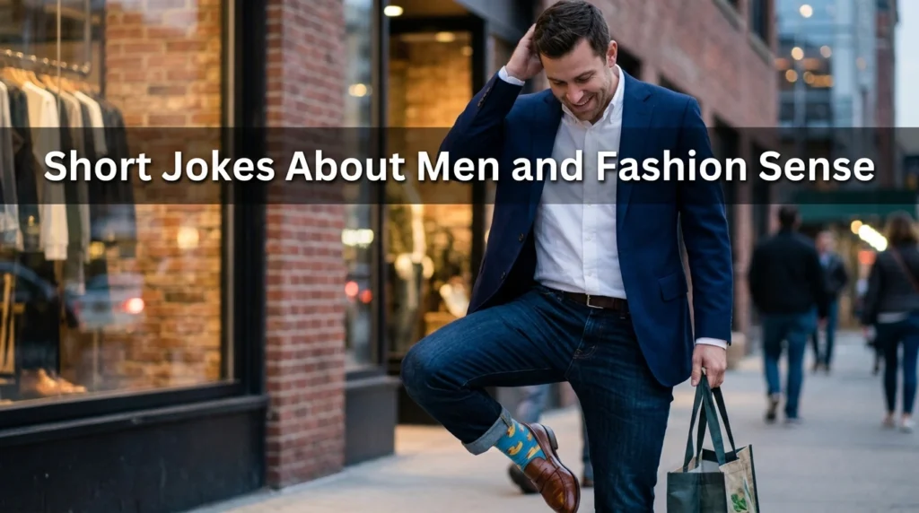 Short Jokes About Men and Fashion Sense