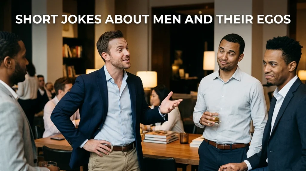 Short Jokes About Men and Their Egos