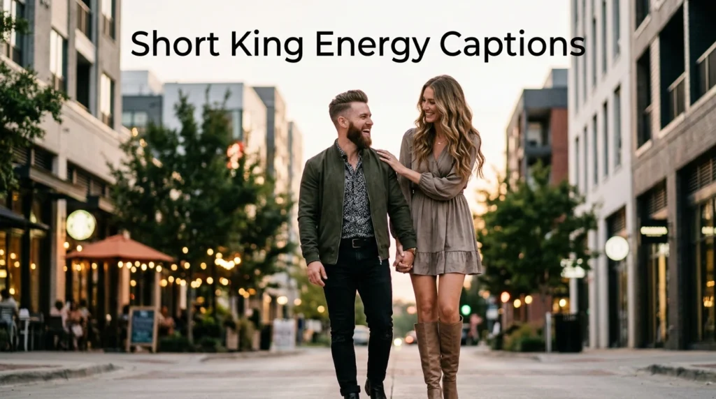 Short King Energy Captions