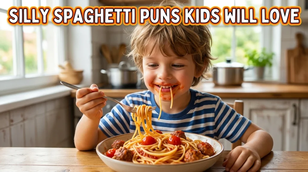 Silly Spaghetti Puns Kids Will Love