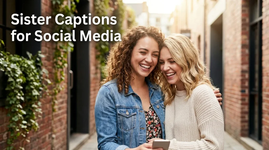 sister captions for social media