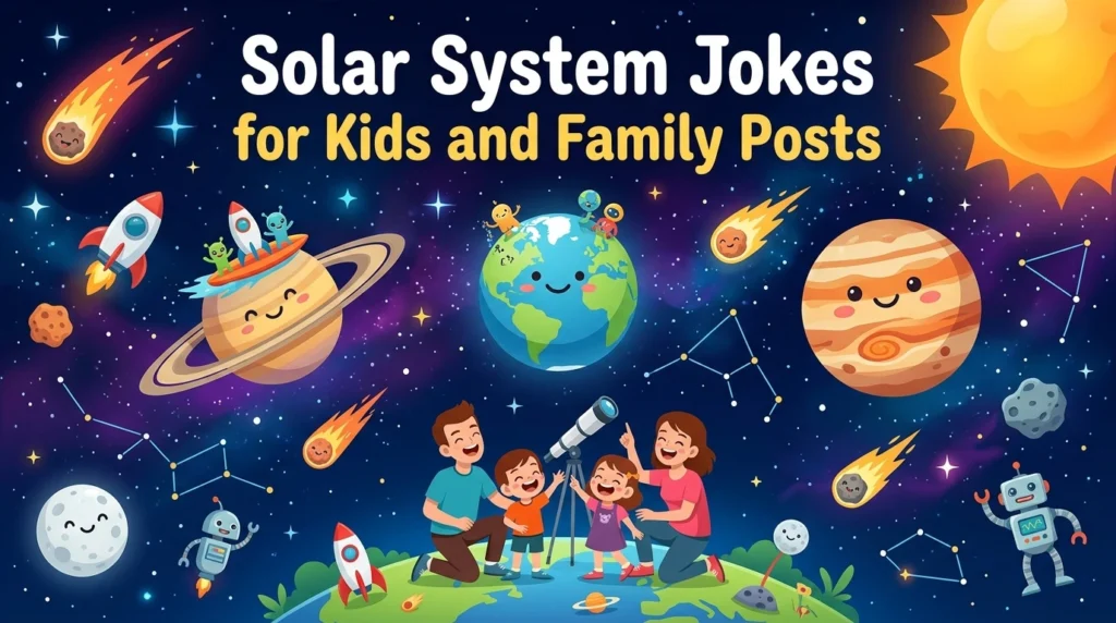Solar System Jokes for Kids and Family Posts