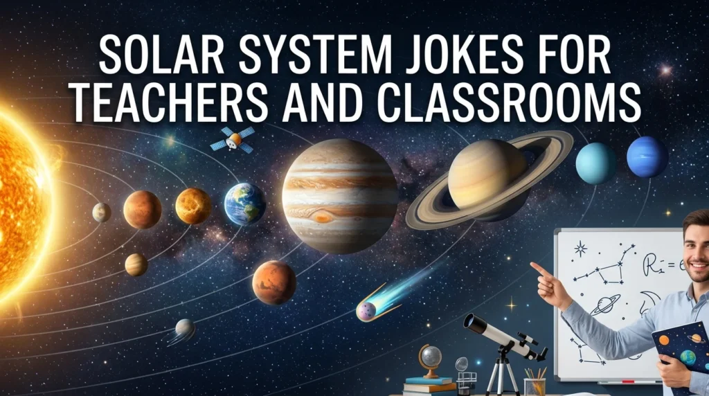 Solar System Jokes for Teachers and Classrooms
