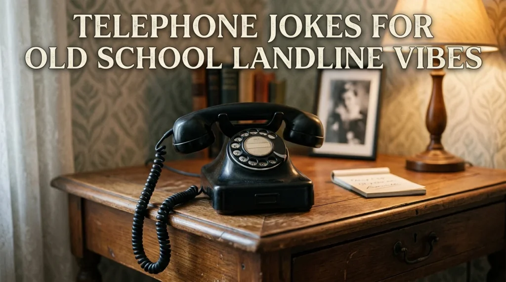 Telephone Jokes For Old School Landline Vibes