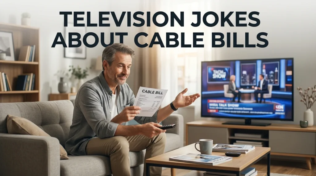 Television Jokes About Cable Bills