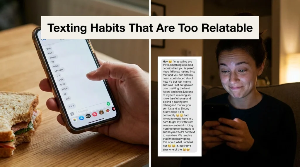 texting habits that are too relatable