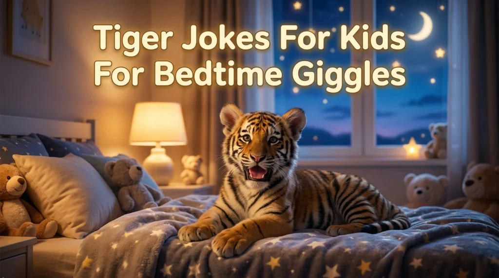 Tiger Jokes For Kids For Bedtime Giggles